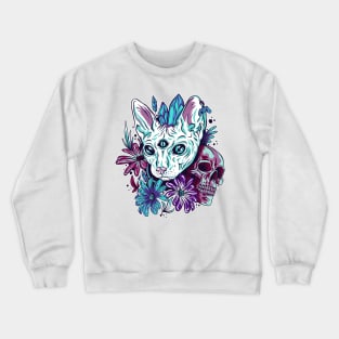 Vapor Cat Crewneck Sweatshirt